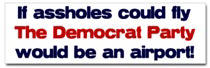 If assholes could fly... Sticker (Bumper)