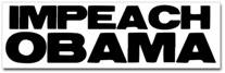 Impeach Obama Sticker (Bumper)