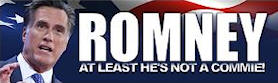 Romney - At least he's not a commie