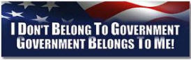 i don't belong to government - anti obama