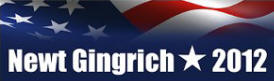 Newt Gingrich 2012 Sticker (Bumper)